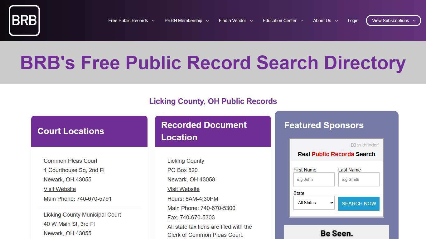 Free Sites County | BRB